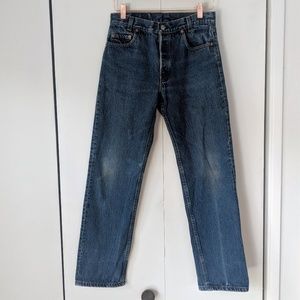 Vintage Levi's 501 Student Fit sz 28 29" dark wash